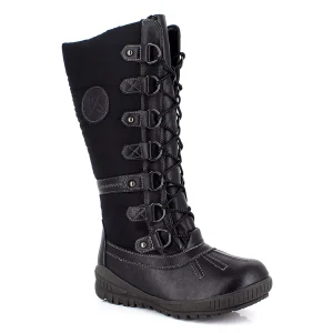 Remise 🌟 Montagne Femme Kimberfeel Bottes De Neige Natalia NOIR 😍 18