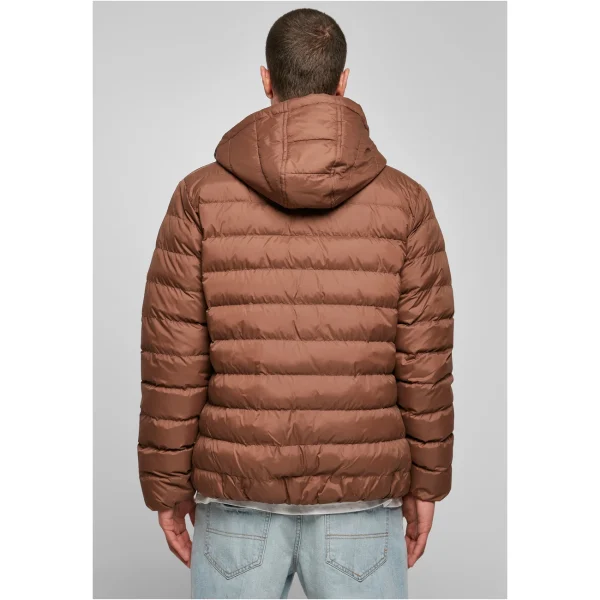 Meilleure vente ⌛ Mode- Lifestyle Homme Urban Classics Doudoune Urban Classics Basic Bubble Gt MARRON ✨ 5