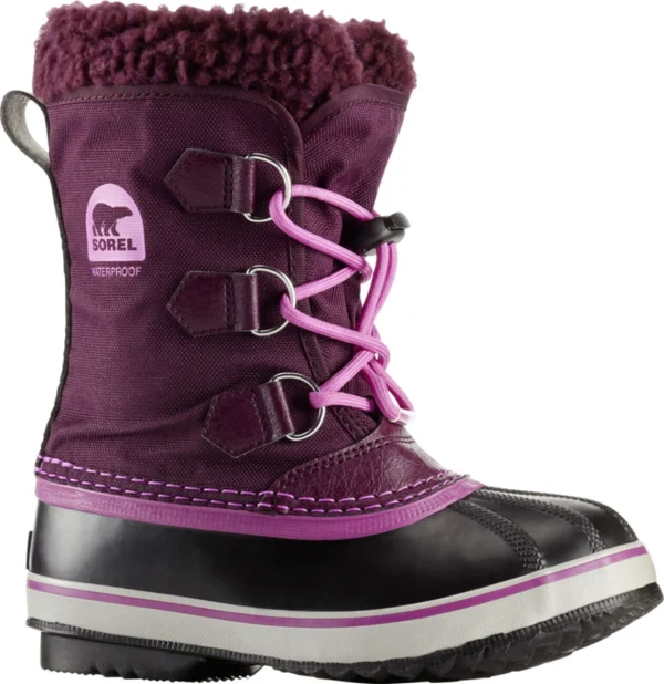 Sortie 🎉 APRES SKI Multiactivité Fille SOREL YOUTH PAC NYLON VIOLET ✨ 1