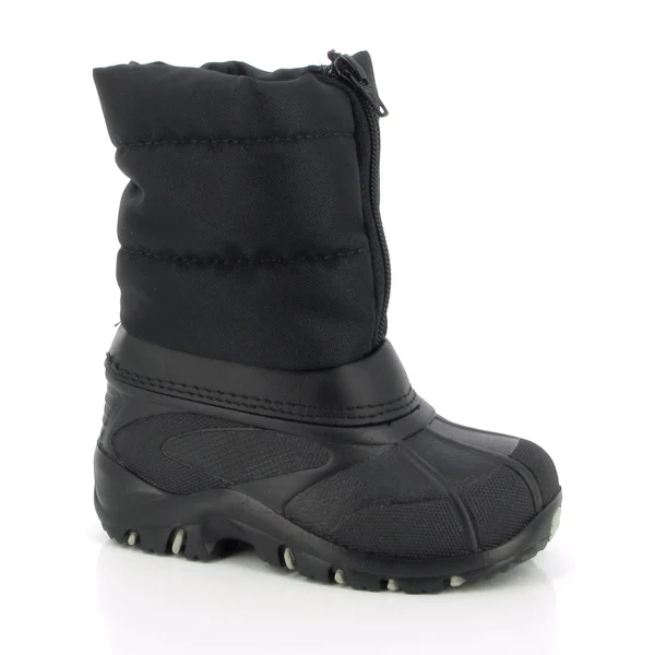 Meilleure vente 👍 Montagne Enfant Kimberfeel Bottes De Neige Fun NOIR 🔔 4