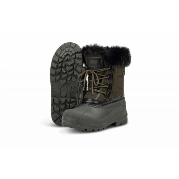 Meilleure vente ✔️ Peche Homme Nash Bottes Polaire Zt VERT 💯 3