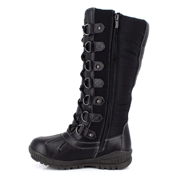 Remise 🌟 Montagne Femme Kimberfeel Bottes De Neige Natalia NOIR 😍 4
