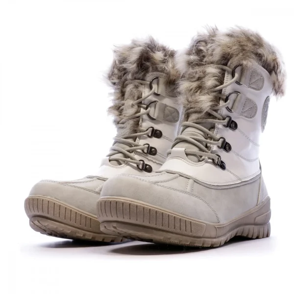 Promo ❤️ Montagne Femme Kimberfeel Bottes De Neige Delmos BLANC 😍 1
