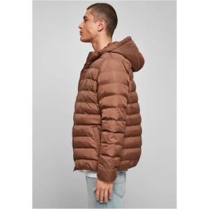 Meilleure vente ⌛ Mode- Lifestyle Homme Urban Classics Doudoune Urban Classics Basic Bubble Gt MARRON ✨ 9