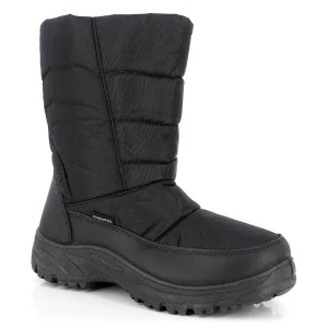 Le moins cher 🥰 Montagne Homme Kimberfeel Bottes De Neige Bobby NOIR 🎁 10