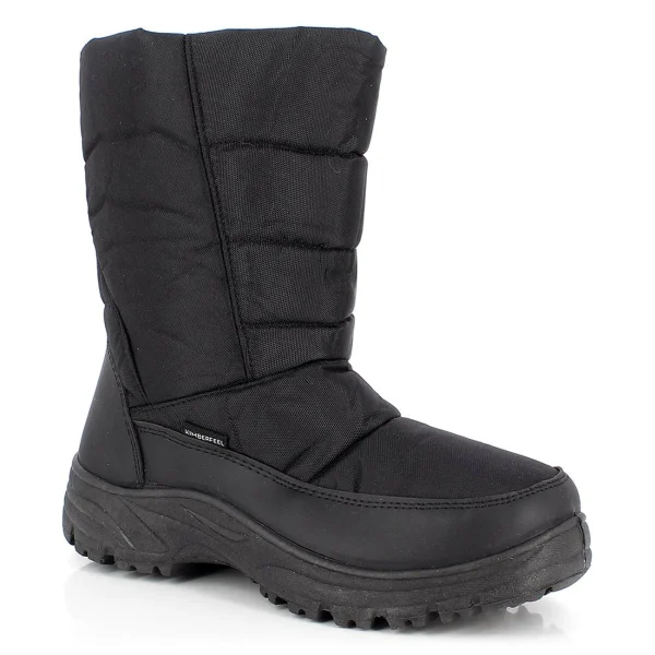 Le moins cher 🥰 Montagne Homme Kimberfeel Bottes De Neige Bobby NOIR 🎁 3