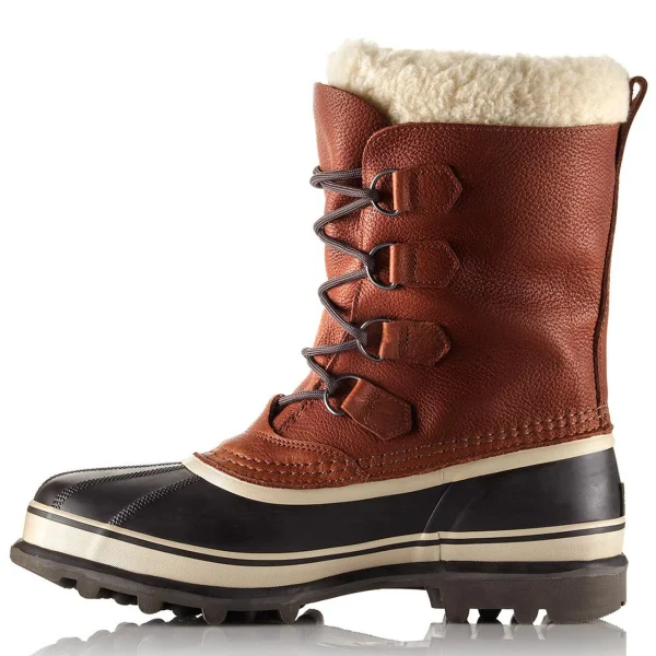 Nouveau 👏 Homme Sorel Bottes Homme Sorel Caribou Wl Tobacco MARRON 🎁 4