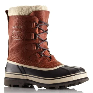Nouveau 👏 Homme Sorel Bottes Homme Sorel Caribou Wl Tobacco MARRON 🎁 14