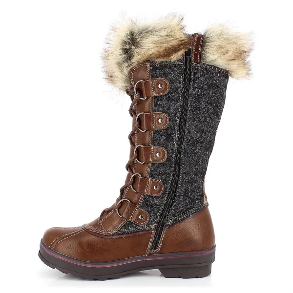 Sortie 🔔 Montagne Femme Kimberfeel Bottes De Neige Sissi MARRON 🥰 6