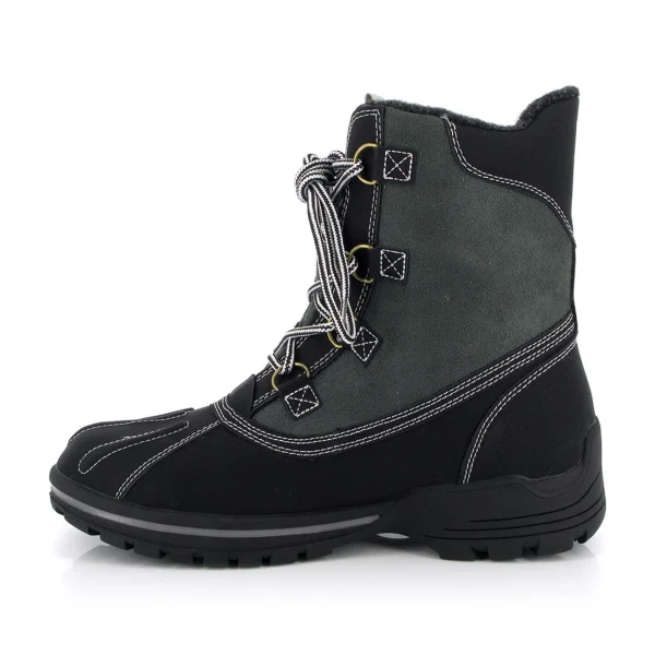 Offres 😍 Montagne Homme Kimberfeel Chaussures D’hiver Zirkel NOIR ✨ 1