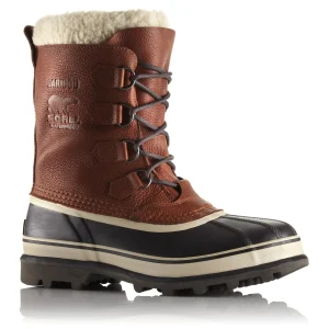 Nouveau 👏 Homme Sorel Bottes Homme Sorel Caribou Wl Tobacco MARRON 🎁 16