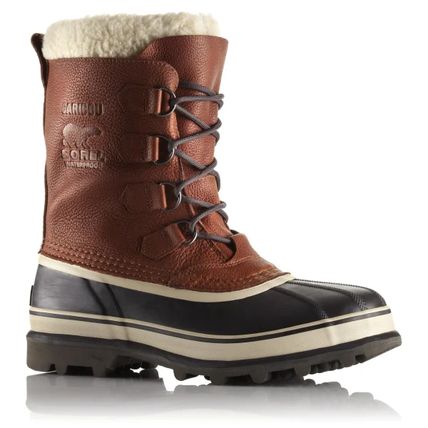 Nouveau 👏 Homme Sorel Bottes Homme Sorel Caribou Wl Tobacco MARRON 🎁 6