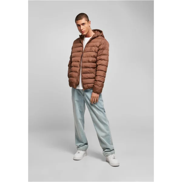 Meilleure vente ⌛ Mode- Lifestyle Homme Urban Classics Doudoune Urban Classics Basic Bubble Gt MARRON ✨ 6