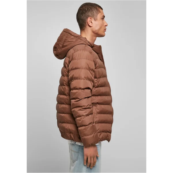 Meilleure vente ⌛ Mode- Lifestyle Homme Urban Classics Doudoune Urban Classics Basic Bubble Gt MARRON ✨ 1