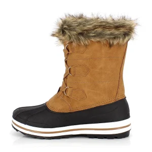 Nouveau 🎉 Montagne Enfant Kimberfeel Bottes De Neige Adriana2 BEIGE ⭐ 12