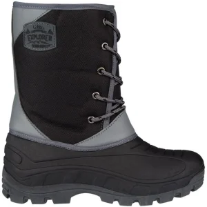 Nouveau ✔️ Enfant Winter-grip Winter-grip Chaussures Apres Ski Cuir – Enfant – Noir NOIR 🎉 8