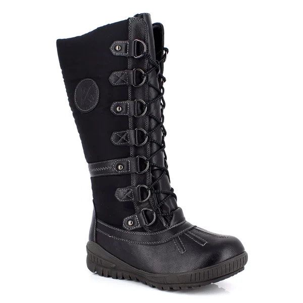 Remise 🌟 Montagne Femme Kimberfeel Bottes De Neige Natalia NOIR 😍 1