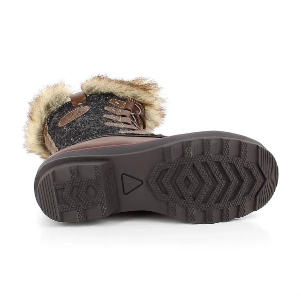 Sortie 🔔 Montagne Femme Kimberfeel Bottes De Neige Sissi MARRON 🥰 5