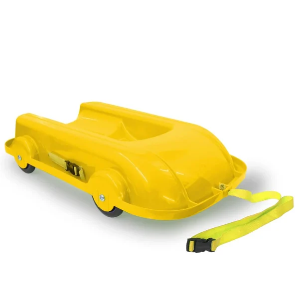 Nouveau 🥰 Bobsleigh Jamara Jamara Bobsleigh D’hiver Et D’été 2 En 1 Jaune 🤩 3