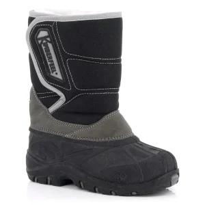 Vente flash 🎁 Montagne Enfant Kimberfeel Bottes De Neige Pluton NOIR ✨ 12