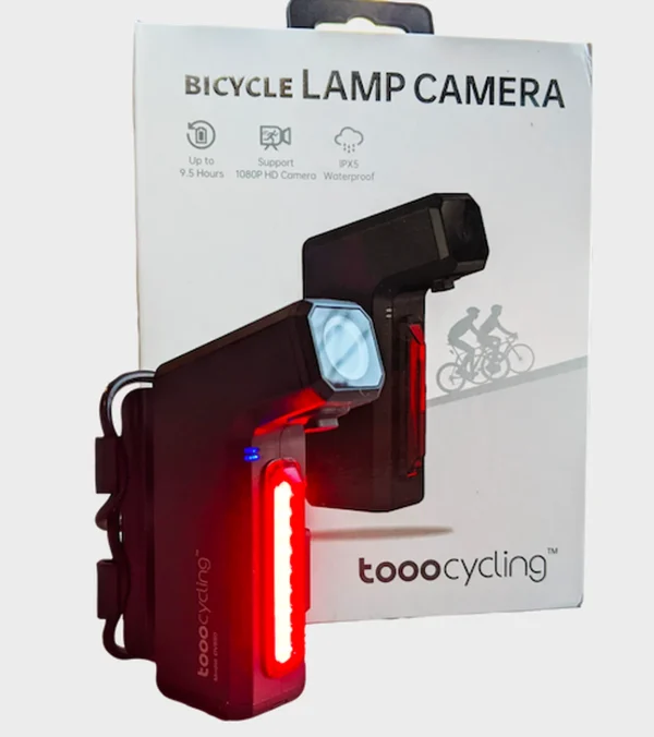 Coupon 😀 Cycle Tooo Cycling Tooo Cycling™ Dvr80 Caméra De Sécurité Avec Lampe Intégrée Cycliste Vélotaffeur 🤩 3