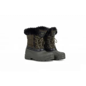 Meilleure vente ✔️ Peche Homme Nash Bottes Polaire Zt VERT 💯 12