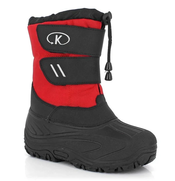 De gros 🤩 Montagne Enfant Kimberfeel Bottes De Neige Aspen ROUGE ✔️ 7