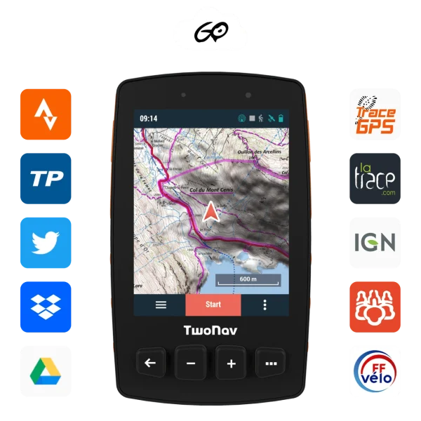 Sortie 🌟 Randonnee Pedestre Twonav Gps Twonav Trail 2 NOIR 🌟 4
